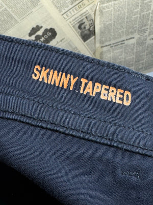 Arrested Development® Waist: 36" | Blue | Skinny Tapered Chino Pants | Cotton - Elastane | 2385 - Genuine Maal