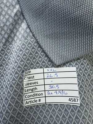 Grandslam® XXL | Chest: 26.5" | Grey | Golf Polo | 4587 - Genuine Maal