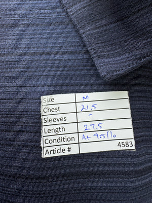 FILA® Medium | Chest: 21.5" | Blue | Golf Polo | Polyester | 4583 - Genuine Maal