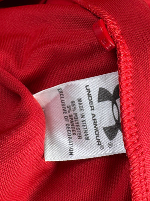 Under Armour® XXL | Chest: 26.5" | Red | Golf Polo | Poly - Spandex | 4390 - Genuine Maal