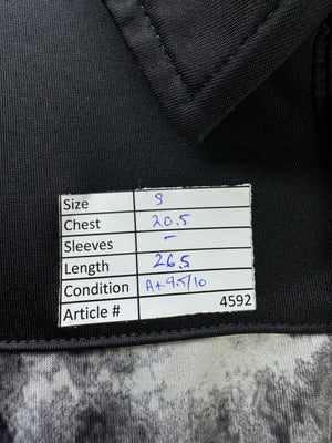 All In Motion® Small | Chest: 20.5" | Black | Golf Polo | Poly - Spandex | 4592 - Genuine Maal