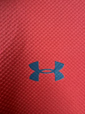 Under Armo*r® Large | Chest: 23" | Red | Golf Polo | Poly - Elastane | 4414 - Genuine Maal