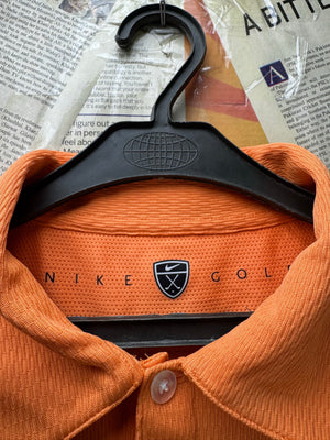 N*ke® Small | Chest: 21" | Orange | Golf Polo | Poly - Spandex | 4810 - Genuine Maal