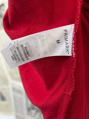 Primark® Small | Chest: 20.5" | Red | T-Shirt | 404 - Genuine Maal