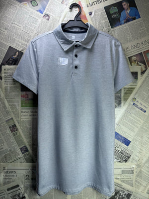 All In Motion® XS | Chest: 18.5" | Stripes | Golf Polo | Poly - Spandex | 4857 - Genuine Maal