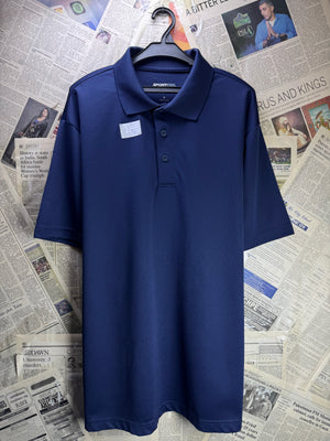 Sport - Tek® Medium | Chest: 22.5" | Blue | Golf Polo | Polyester | 4452 - Genuine Maal