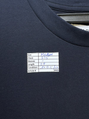 Farah® Medium | Chest: 21.5" | Space Blue | T-Shirt | Cotton | 3445 - Genuine Maal