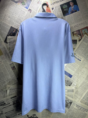 Adid*s® L/XL | Chest: 24.5" | Blue | Golf Polo | Polyester | 4435 - Genuine Maal