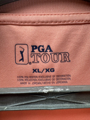 PGA Tour® Large | Chest: 24" | Pink | Golf Polo | Polyester | 4428 - Genuine Maal