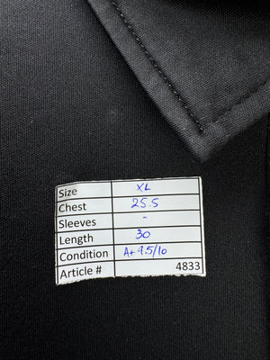 George® XL | Chest: 25.5" | Black | Golf Polo | Polyester | 4833 - Genuine Maal