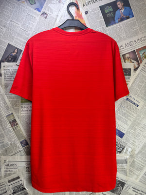 DSG® Small | Chest: 21" | Red | Gym T-Shirt | Poly - Spandex | 3430 - Genuine Maal