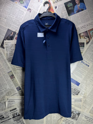 George® Medium | Chest: 22" | Blue | Golf Polo | Polyester | 4863 - Genuine Maal