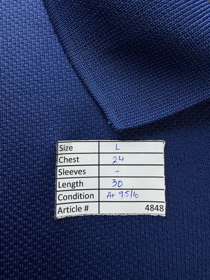 Grandslam® Large | Chest: 24" | Blue | Golf Polo | Polyester | 4848 - Genuine Maal