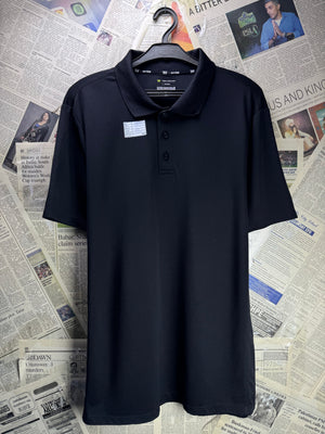 Tek Gear® Medium | Chest: 22" | Black | Golf Polo | Polyester | 4865 - Genuine Maal