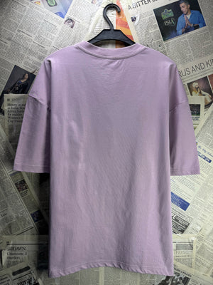 Oujialun® Medium | Chest: 22.5" | Purple | T-Shirt | Poly - Cotton | 4822 - Genuine Maal