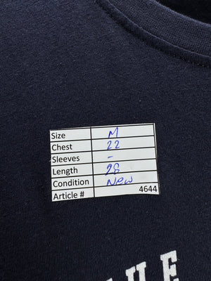 Primark® Medium | Chest: 22" | Black | T-Shirt | Cotton | 4644 - Genuine Maal