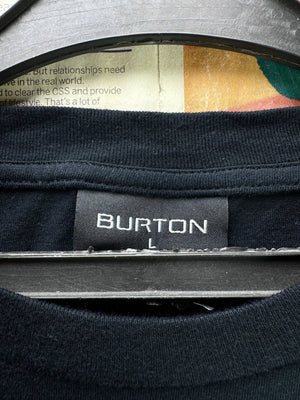 Burton® Medium | Chest: 22.5" | Black | T-Shirt | Cotton | 4446 - Genuine Maal