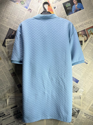 Manfinity® Large | Chest: 23" | Blue | Polo Shirt | Poly - Elastane | 4441 - Genuine Maal