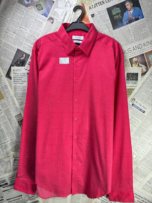 C*lven Klein® Large | Chest: 23" | Georgia Pink | Shirt | Cotton - Poly | 3271 - Genuine Maal