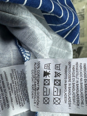 Primark® Small | Chest: 19" | Blue | T-Shirt | Cotton | 4613 - Genuine Maal