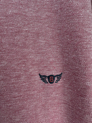 Mr. Blue® Medium | Chest: 21.5" | Pink | Polo Shirt | Cotton | 4422 - Genuine Maal