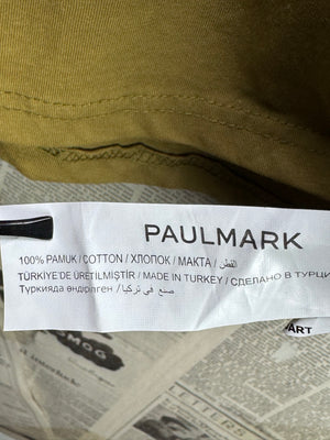 PaulMark® Medium | Chest: 22" | Mustard | T-Shirt | Cotton | 3626 - Genuine Maal