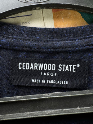 Cedarwood State® Small | Chest: 21" | Blue | T-Shirt | Poly - Cotton | 4430 - Genuine Maal