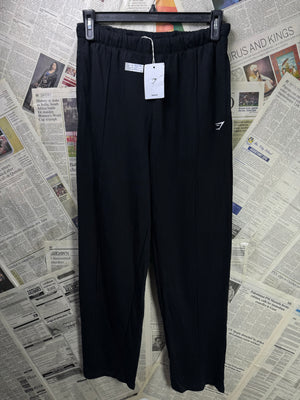 Gym Sh*rk® Waist: 28" to 30" | Black | Pleated Trousers | Cotton - Elastane | 1231 - Genuine Maal