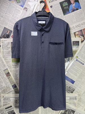 Next® Medium | Chest: 21.5" | Navy Blue | Polo | 3287 - Genuine Maal