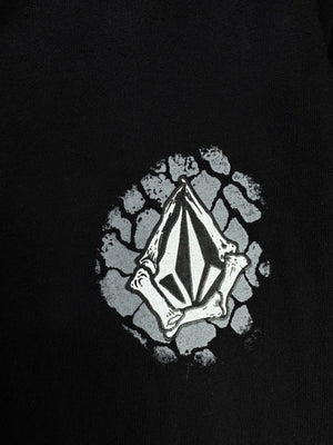 Volcom® Small | Chest: 21" | Black | T-Shirt | Cotton | 4890 - Genuine Maal