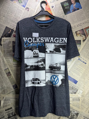 Volkswagen® Small | Chest: 21" | Grey | T-Shirt | Poly - Cotton | 4879 - Genuine Maal