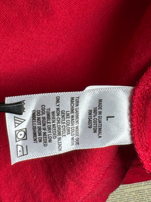 Aeropostale® Large | Chest: 23" | Red | T-Shirt | Cotton | 4850 - Genuine Maal