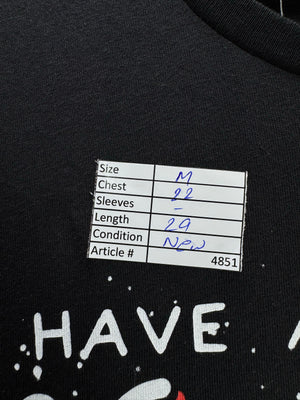 Volkswagen® Medium | Chest: 22" | Black | T-Shirt | Poly - Cotton | 4851 - Genuine Maal