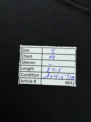 MAN® Small | Chest: 19" | Black | T-Shirt | Cotton | 4842 - Genuine Maal