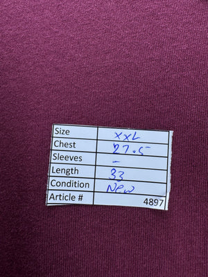F&F® XXL | Chest: 27.5" | Purple | T-Shirt | Cotton | 4897 - Genuine Maal