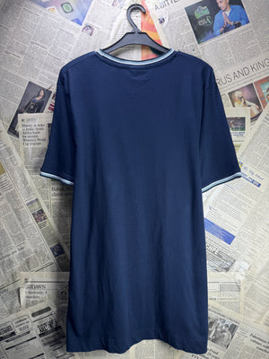 Salzenger® Medium | Chest: 21.5" | Blue | T-Shirt | Cotton | 4633 - Genuine Maal