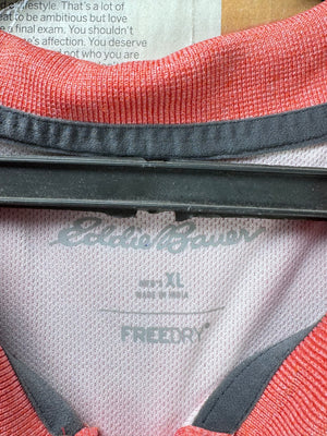 Eddie Bauer® XL | Chest: 25" | Peach | Sports Polo | Poly | 3492 - Genuine Maal