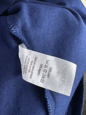 George® Small | Chest: 19.5" | Blue | T-Shirt | Cotton | 4618 - Genuine Maal
