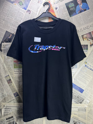 Trapstar® Small | Chest: 19" | Black | T-Shirt | Cotton | 4627 - Genuine Maal