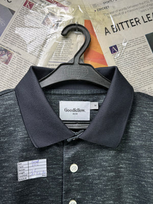 GoodFellow® Small | Chest: 20.5" | Heather Grey | Gym Polo | Poly - Elastane | 3465 - Genuine Maal