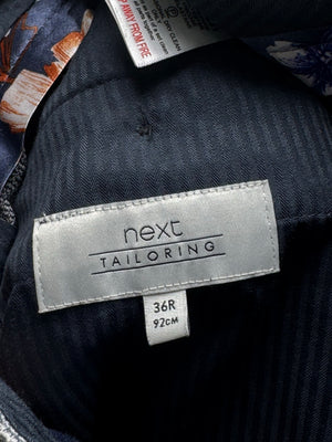 Next® Waist: 36" | Grey | Skinny Fit Dress Pants | Poly - Viscose - Elastane | 2964 - Genuine Maal