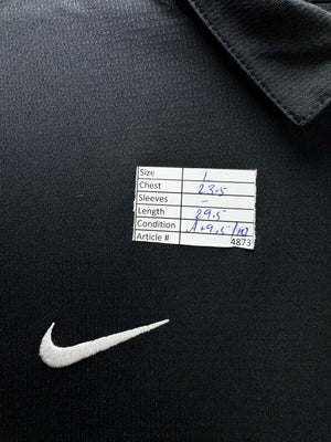 N*ke® Large | Chest: 23.5" | Black | Golf Polo | Polyester | 4873 - Genuine Maal