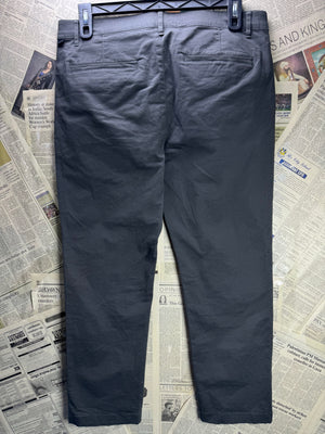 Giordano® Waist: 34" | Black | Slim - Fit Chino Pants | Cotton - Elastane | 2939 - Genuine Maal