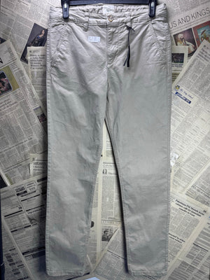 River Island® Waist: 32" | Khaki | Chino Pants | Cotton - Elastane | 2968 - Genuine Maal