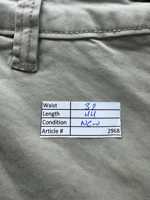 River Island® Waist: 32" | Khaki | Chino Pants | Cotton - Elastane | 2968 - Genuine Maal