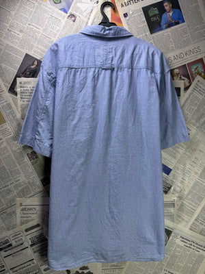 Old N*vy® XXL | Chest: 27.5" | Multicolor Stripe | Camp Shirt | Cotton | 3480 - Genuine Maal