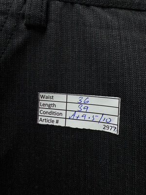 Next® Waist: 36" | Black | Smart Casual - Semi Formal Pants | Poly - Viscose | 2977 - Genuine Maal