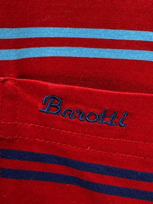 Barotti® Large | Chest: 23" | Red | Golf Polo | Cotton | 4453 - Genuine Maal
