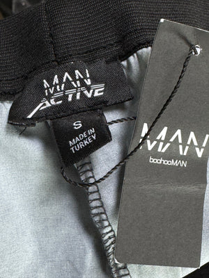 Man® Waist: 28"| Navy Blue | Gym Shorts | Poly | 1283 - Genuine Maal