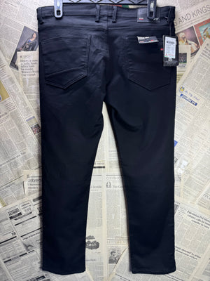 350 CC® Waist: 38" | Black | Denim Pants | Cotton - Spandax | 2483 - Genuine Maal